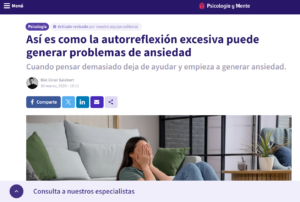 Biel Giner en Psicología y mente